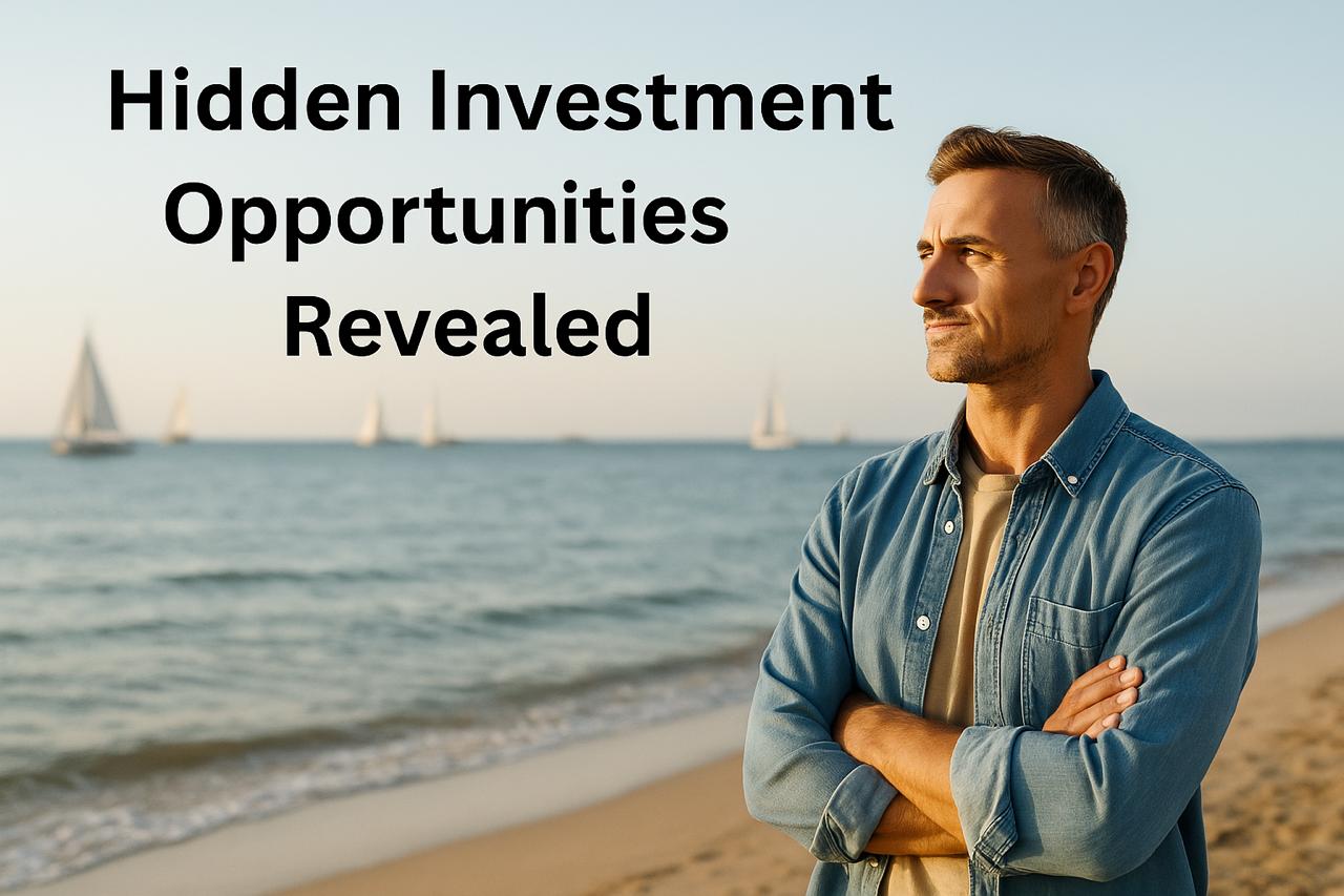 man thinking for investment opportunities