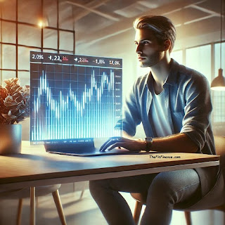 Relaxed and calm man thinking about portfolio strategy