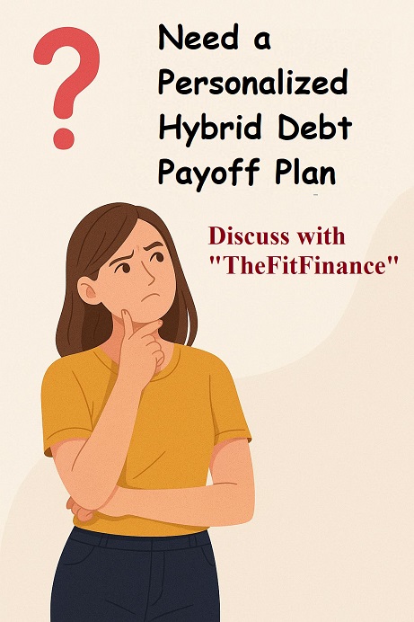 Girl is thinking to create a debt pay off plan and want a consultant for the job