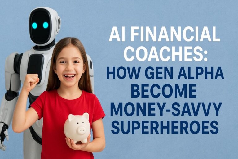 AI Financial Coaches~ How Gen Alpha become Money-Savvy Superheroes and Can Build Wealth Before High School (Yes, Really!)