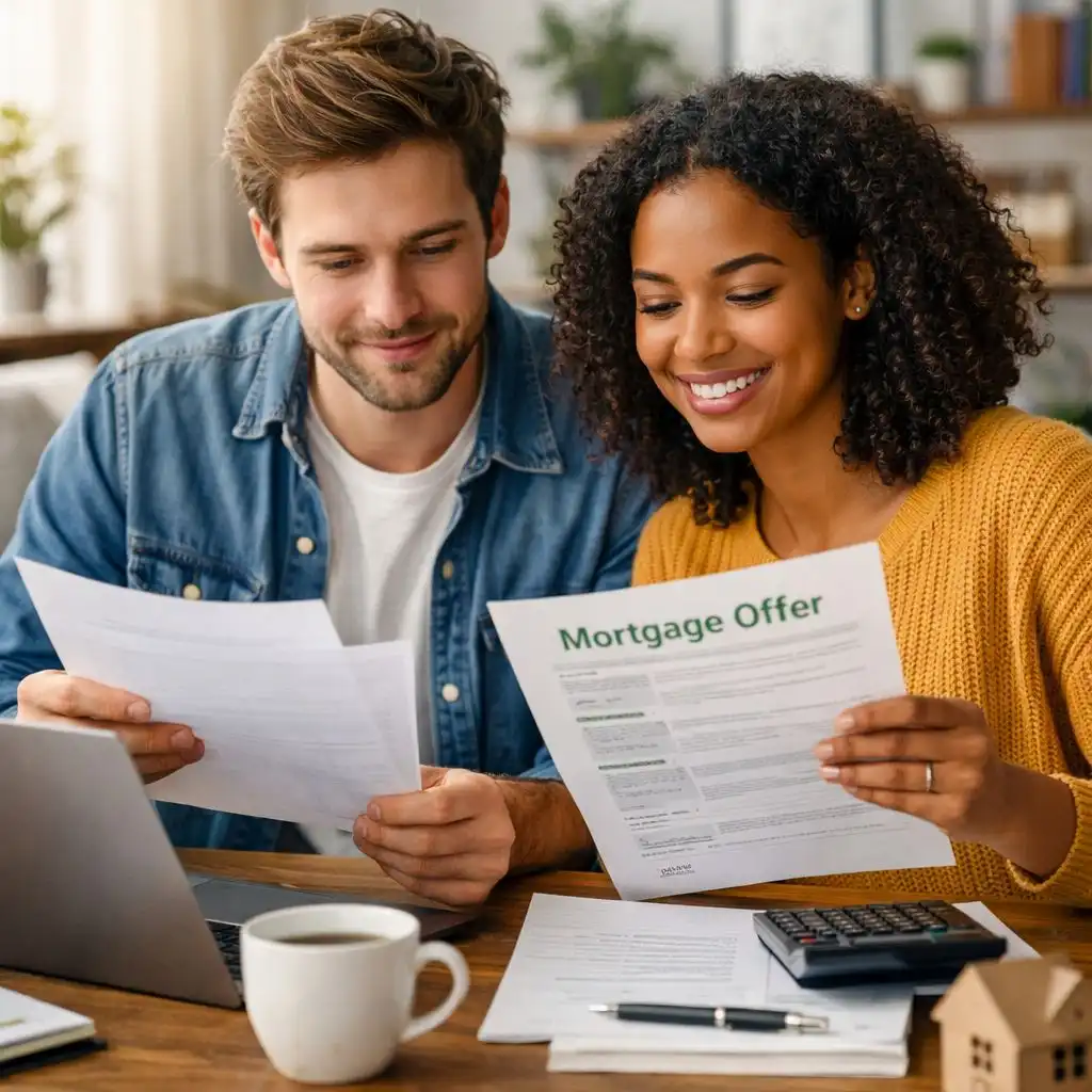 Person checking off a mortgage shopping checklist to always shop your mortgage quote and evaluate lender offers.